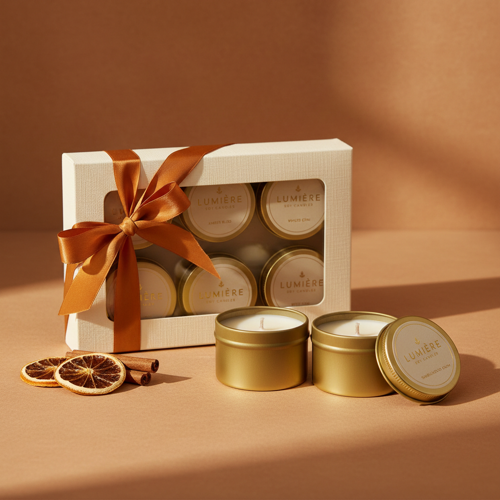 Coffret Découverte 4 Bougies