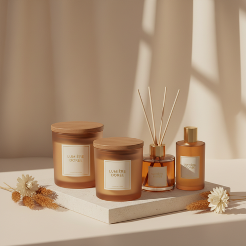 Coffret Luxe Bougies & Diffuseur